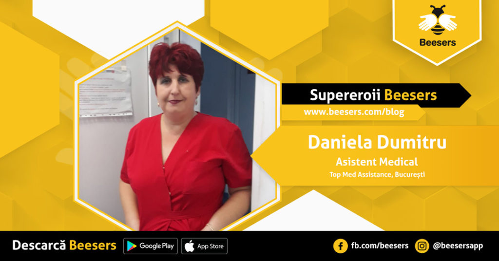 [Supereroii Beesers]: Daniela Dumitru, Asistentă Medicală - Dacă nu empatizezi cu suferinţele pacientului, nu ai ce căuta în această meserie