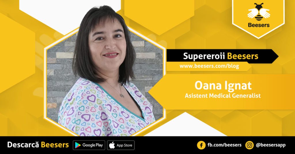 [Supereroii Beesers]: Oana Ignat, Asistent medical generalist -   “În îngrijirea la domiciliu, pacientul beneficiază de toată atenţia asistentului”